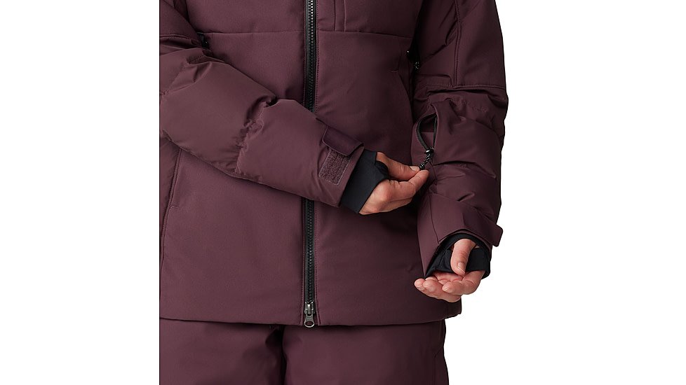 Mountain Hardwear Powder Maven Down Jacket - Womens, Blackberry, Extra Large, 2092931513-XL