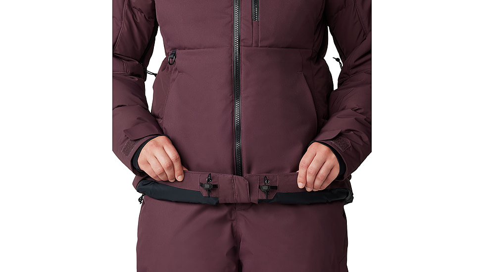 Mountain Hardwear Powder Maven Down Jacket - Womens, Blackberry, Extra Large, 2092931513-XL