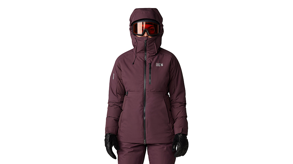 Mountain Hardwear Powder Maven Down Jacket - Womens, Blackberry, Extra Large, 2092931513-XL