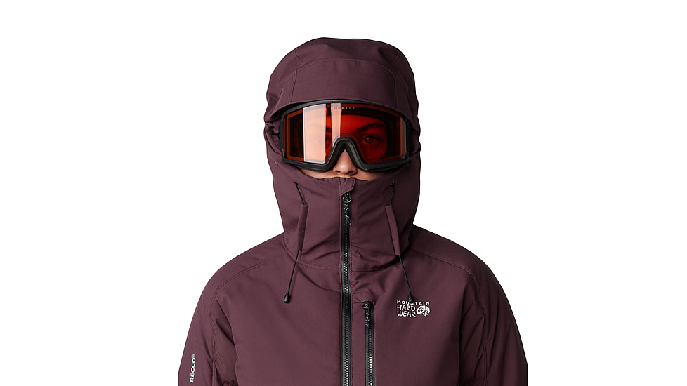 Mountain Hardwear Powder Maven Down Jacket - Womens, Blackberry, Extra Large, 2092931513-XL