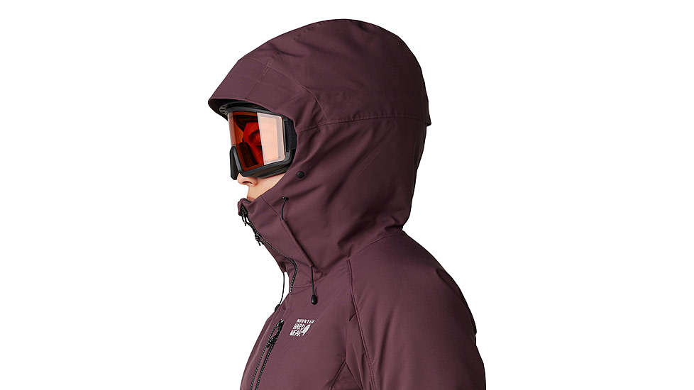 Mountain Hardwear Powder Maven Down Jacket - Womens, Blackberry, Extra Large, 2092931513-XL