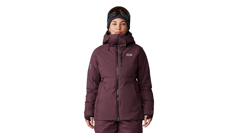 Mountain Hardwear Powder Maven Down Jacket - Womens, Blackberry, Extra Large, 2092931513-XL