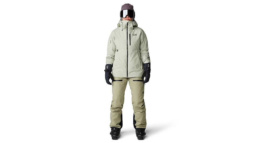 Mountain Hardwear Powder Maven Down Jacket - Womens, White Sage, Medium, 2092931342-M