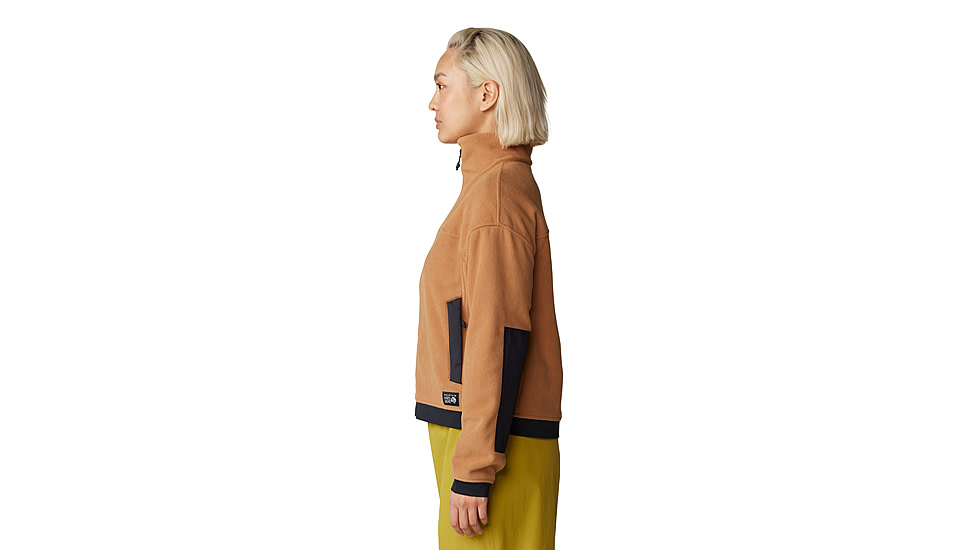 Mountain Hardwear Powder Maven Fleece Full Zip Jacket - Womens, Copper Clay, Large, 2077661257-L