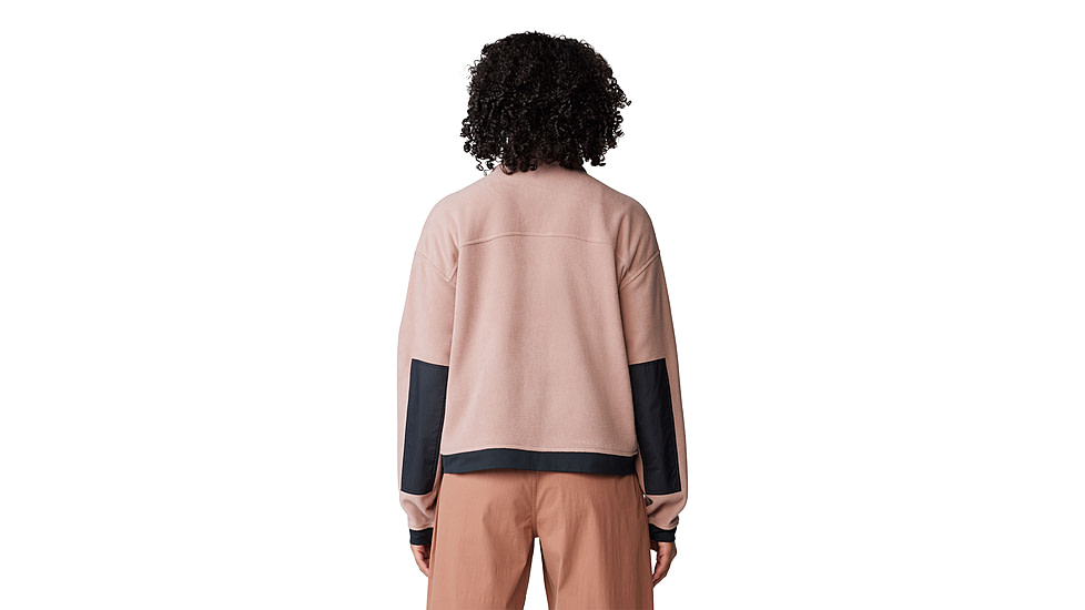 Mountain Hardwear Powder Maven Fleece Full Zip Jacket - Womens, Smokey Quartz, Large, 2077661642-L