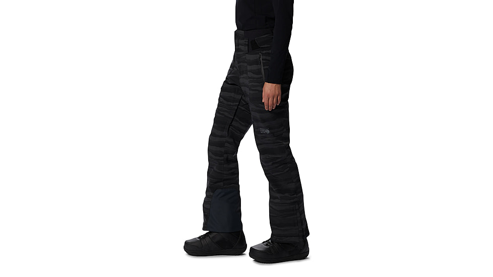 Mountain Hardwear Powder Quest Pant - Womens, Black, Medium, Regular, 2004131010-Black-M-R