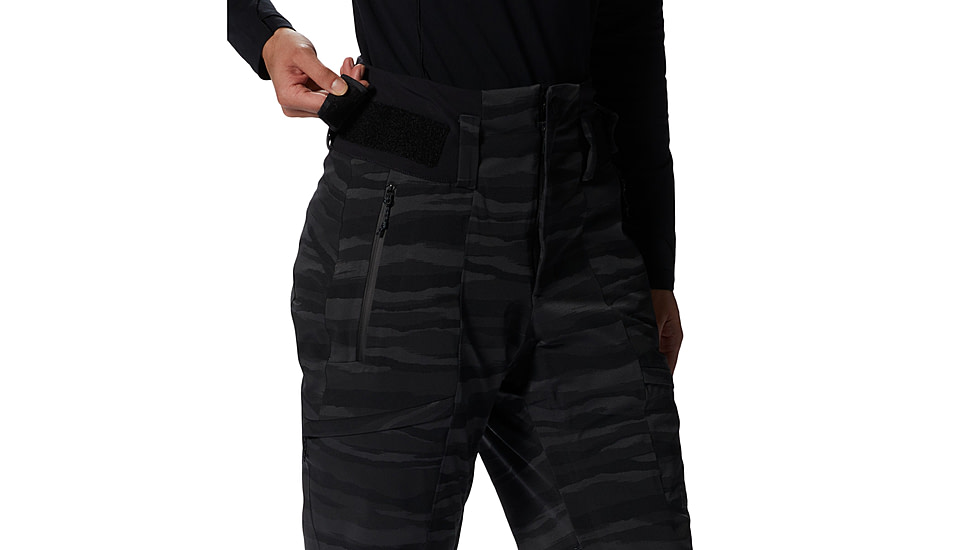 Mountain Hardwear Powder Quest Pant - Womens, Black, Medium, Regular, 2004131010-Black-M-R