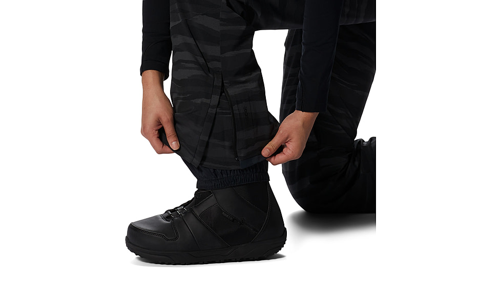 Mountain Hardwear Powder Quest Pant - Womens, Black, Medium, Regular, 2004131010-Black-M-R