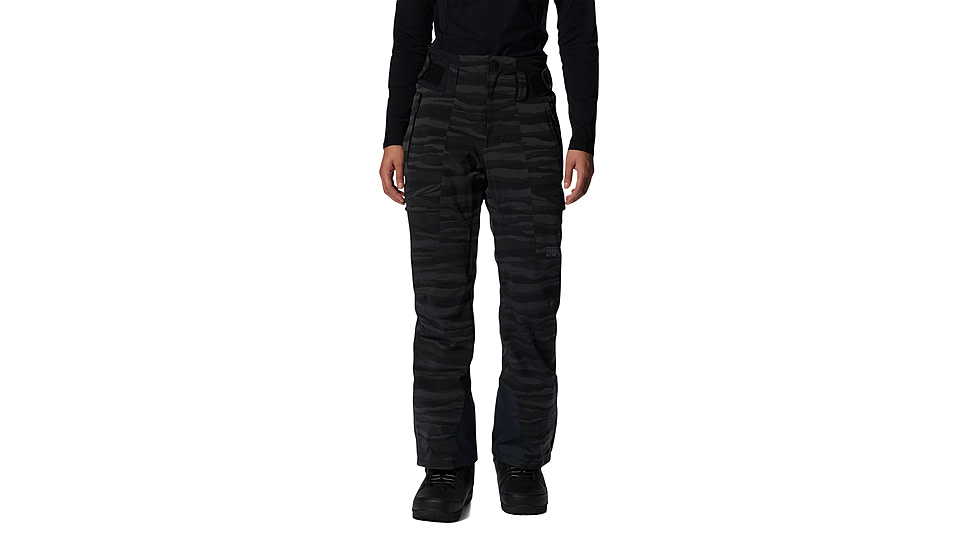 Mountain Hardwear Powder Quest Pant - Womens, Black, Medium, Regular, 2004131010-Black-M-R