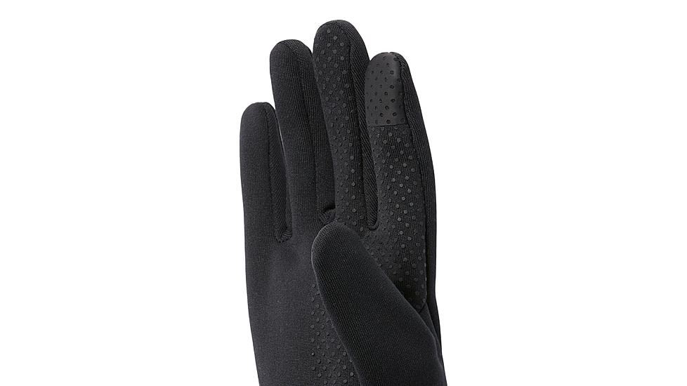 Mountain Hardwear Power Stretch Stimulus Glove - Unisex, Black, S, 2015911-010-S
