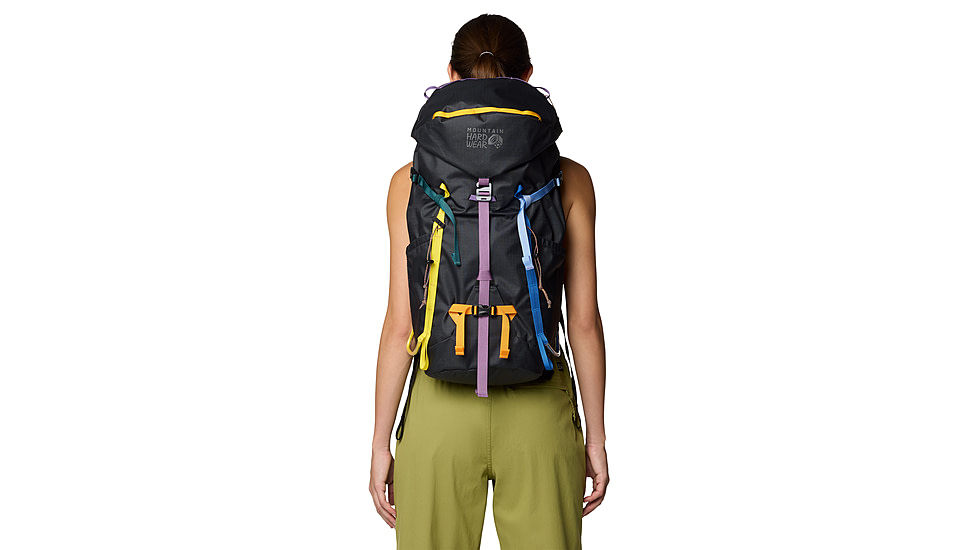 Mountain Hardwear Scrambler 25L Backpack, Black Multi, O/S, 2110141-011-O/S