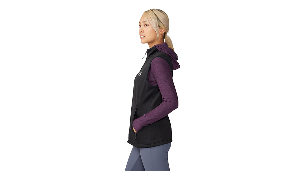 Mountain Hardwear Sendura Vest - Womens, Black, Small, 2104871010-S