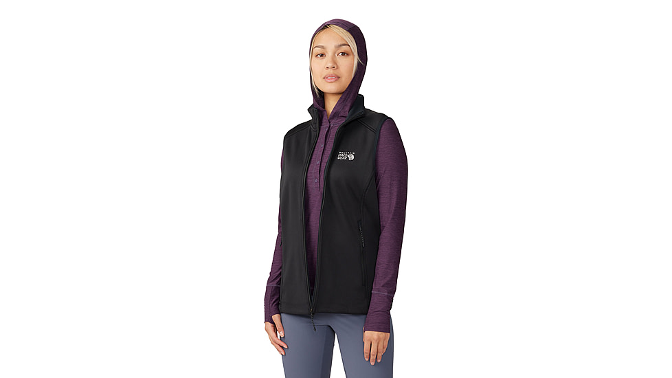 Mountain Hardwear Sendura Vest - Womens, Black, Small, 2104871010-S