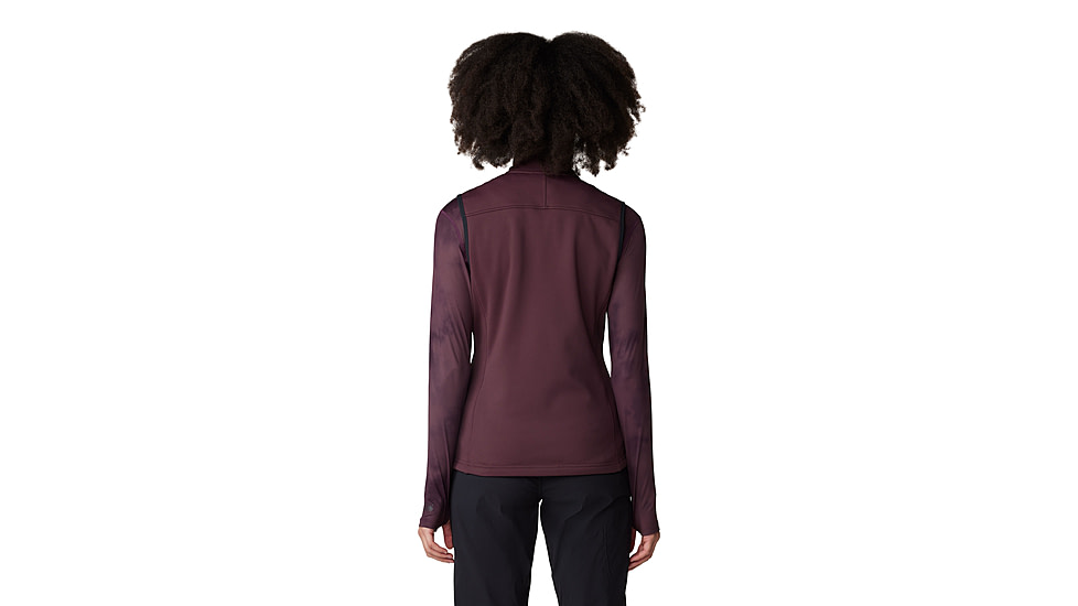 Mountain Hardwear Sendura Vest - Womens, Blackberry, Medium, 2104871513-M