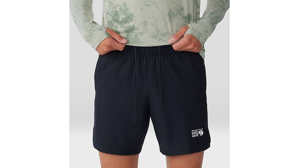 Mountain Hardwear Shade Lite Short - Mens, Long, Black, 2XL, 1986811010-XXL
