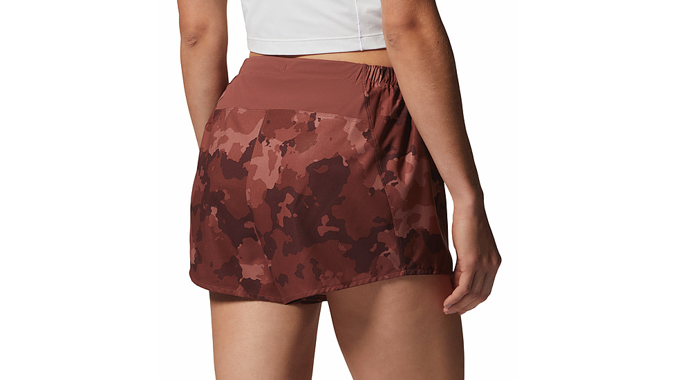 Mountain Hardwear Shade Lite Shorts - Womens, Clay Earth Pines Camo, Medium, 1986791646-Co-M-R