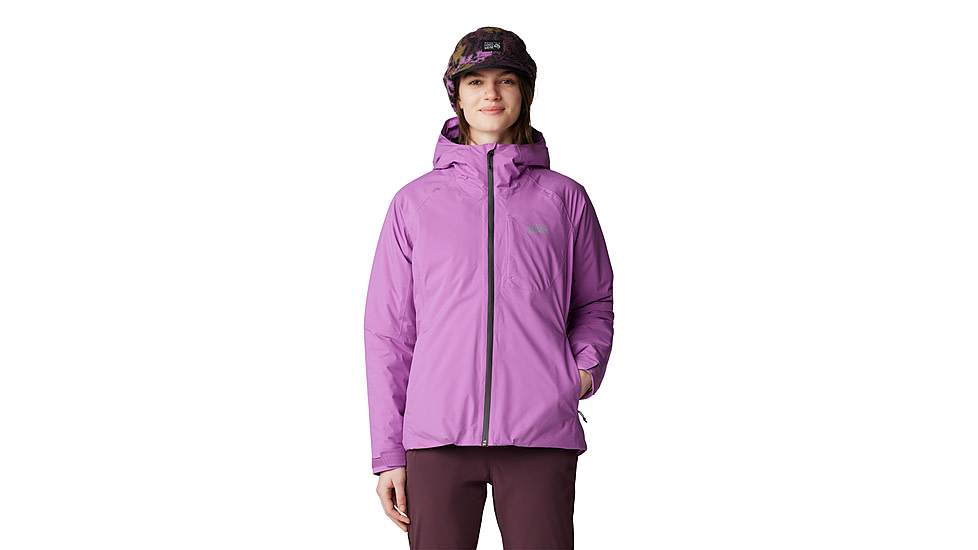 Mountain Hardwear Stretch Ozonic Insulated Jacket - Womens, Lilac Glow, Small, 2092841537-S