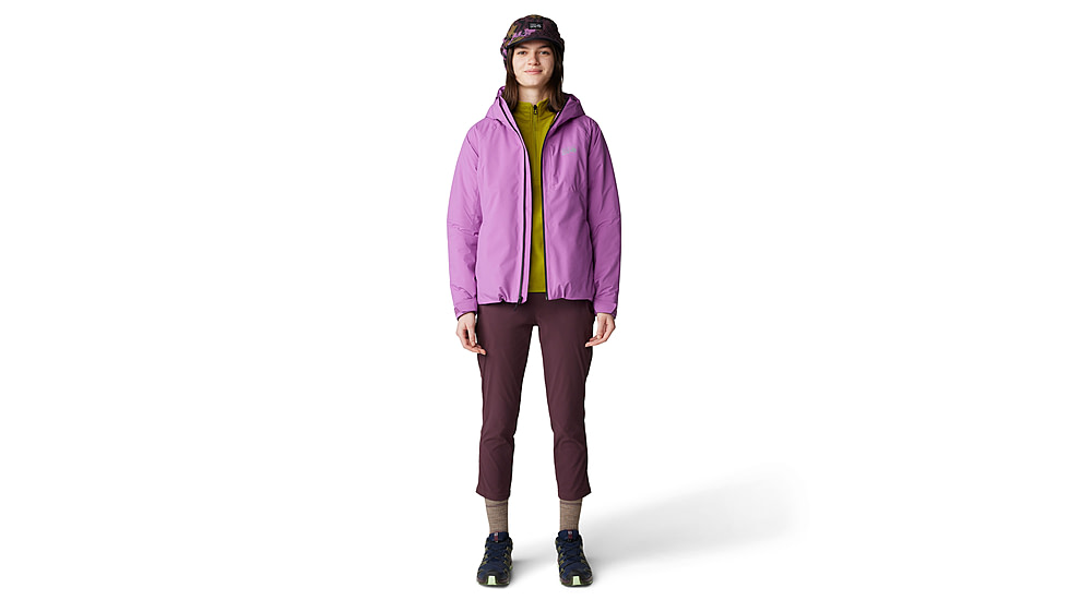 Mountain Hardwear Stretch Ozonic Insulated Jacket - Womens, Lilac Glow, Small, 2092841537-S