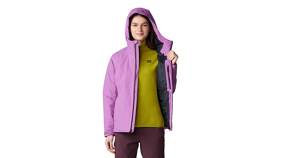 Mountain Hardwear Stretch Ozonic Insulated Jacket - Womens, Lilac Glow, Small, 2092841537-S
