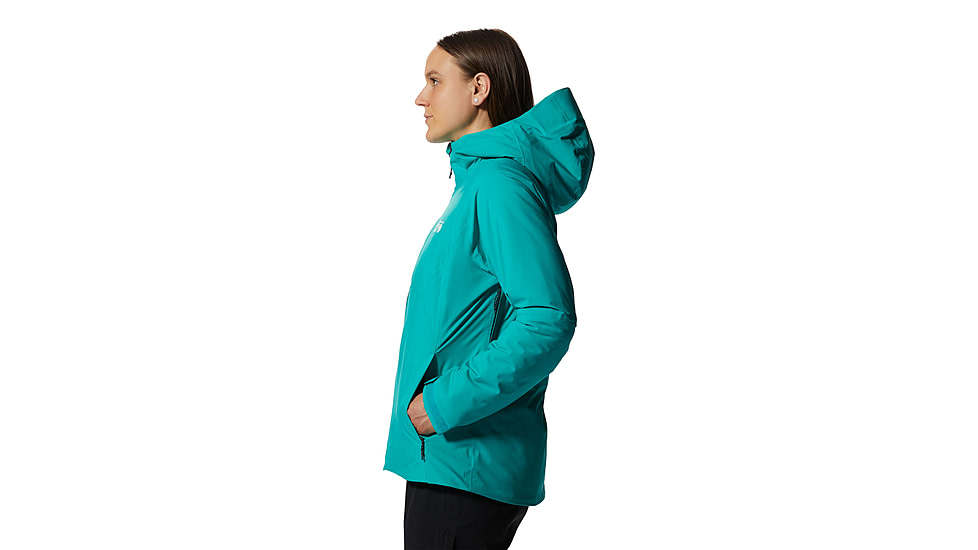 Mountain Hardwear Stretch Ozonic Insulated Jacket - Womens, Synth Green, Medium, 2015861360-Synth Green-M