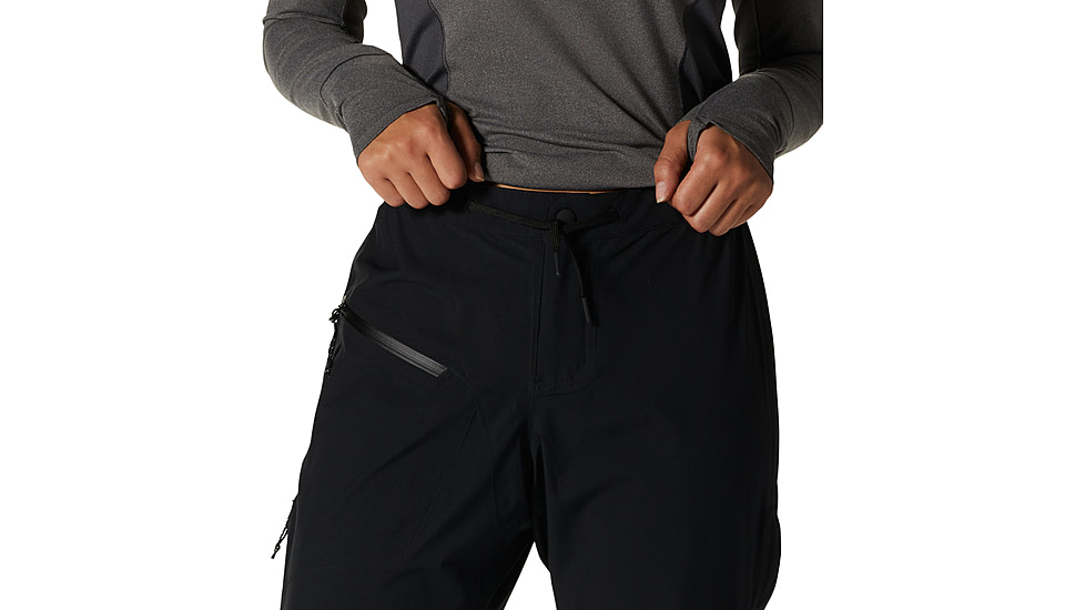 Mountain Hardwear Stretch Ozonic Pant - Womens, Black, Medium, Long, 1985731010-M-L