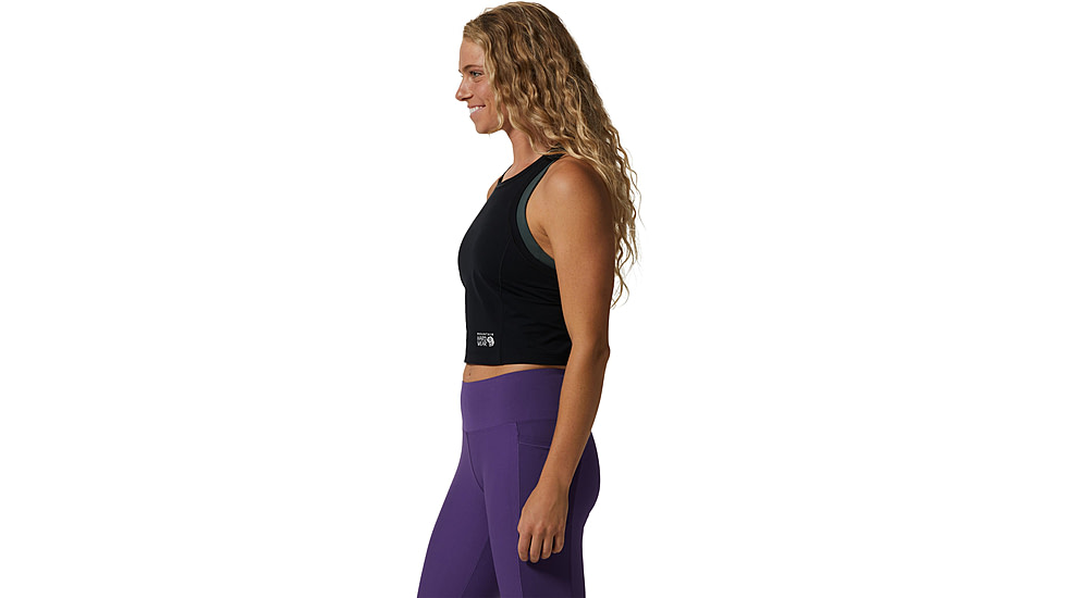 Mountain Hardwear Stretch Tanklette - Womens, Black, Medium, 1982631010-M