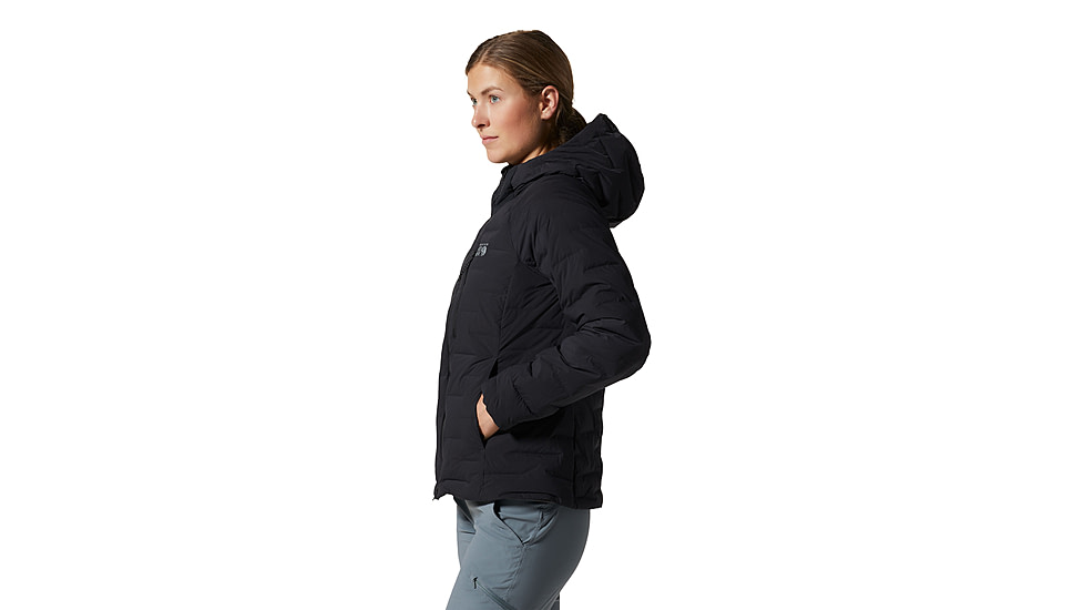 Mountain Hardwear Stretchdown Hoody - Womens, 010, M, 2104781-010-M