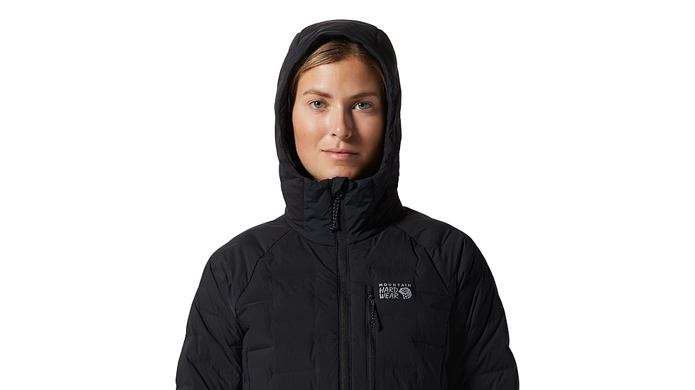 Mountain Hardwear Stretchdown Hoody - Womens, 010, M, 2104781-010-M
