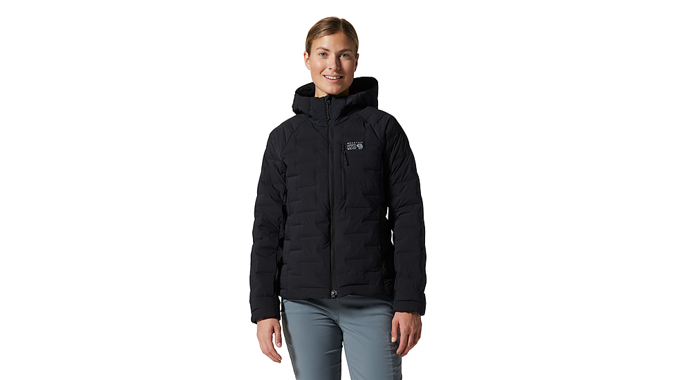 Mountain Hardwear Stretchdown Hoody - Womens, 010, M, 2104781-010-M