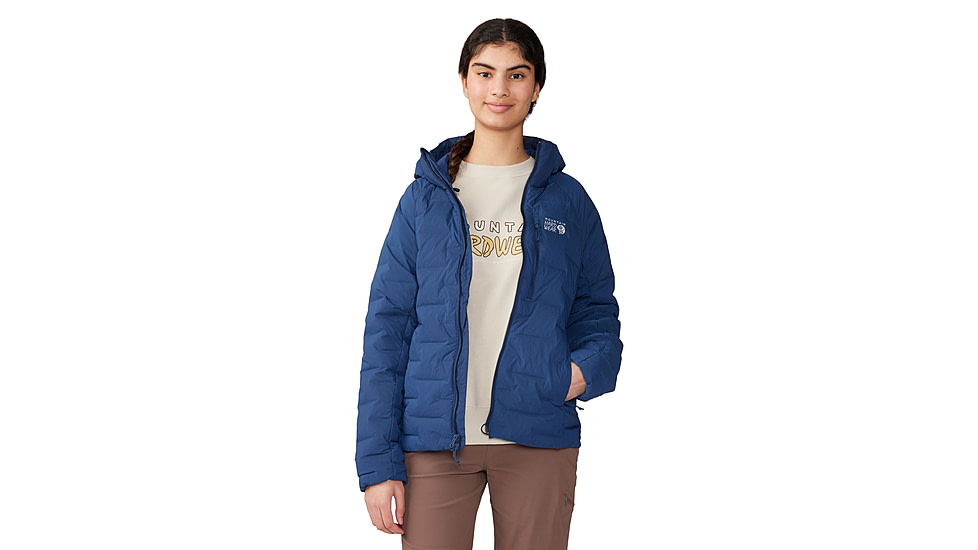 Mountain Hardwear Stretchdown Hoody - Womens, Outer Dark, Small, 2104781401-S