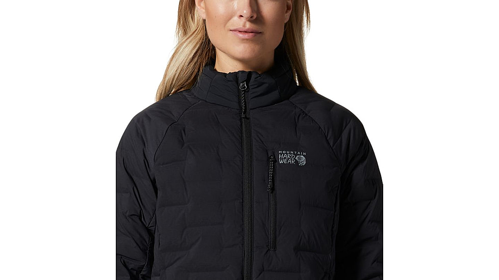 Mountain Hardwear StretchDown Jacket - Womens, Black, Large, 1943281010-L