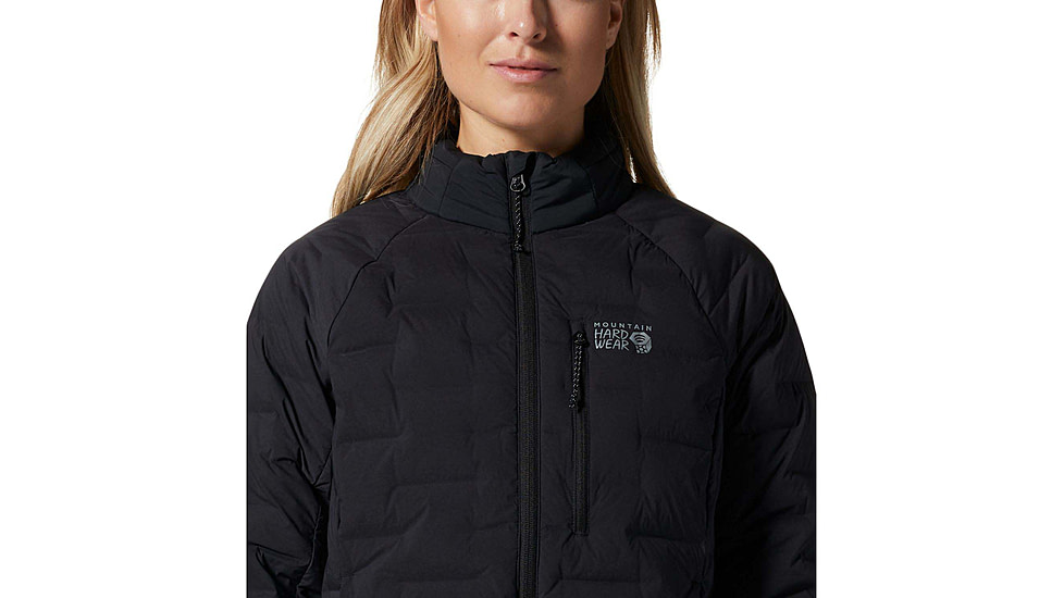Mountain Hardwear Stretchdown Jacket - Womens, Black, Small, 1943281010-S