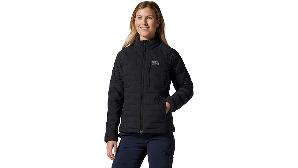 Mountain Hardwear Stretchdown Jacket - Womens, Black, Small, 1943281010-S