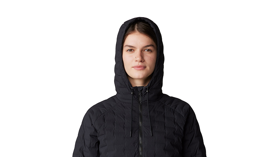 Mountain Hardwear Stretchdown Light Full Zip Hoody - Womens, 010, S, 2077681-010-S