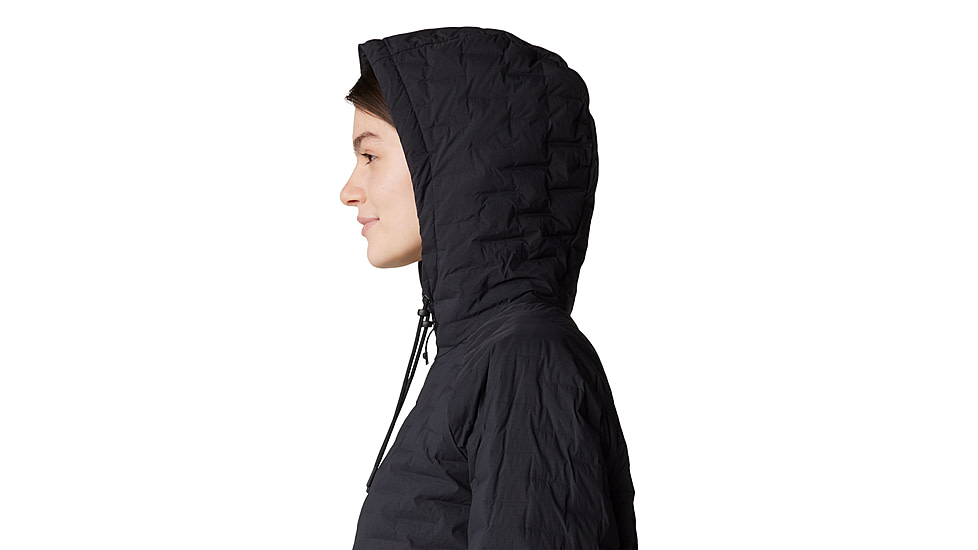 Mountain Hardwear Stretchdown Light Full Zip Hoody - Womens, 010, S, 2077681-010-S