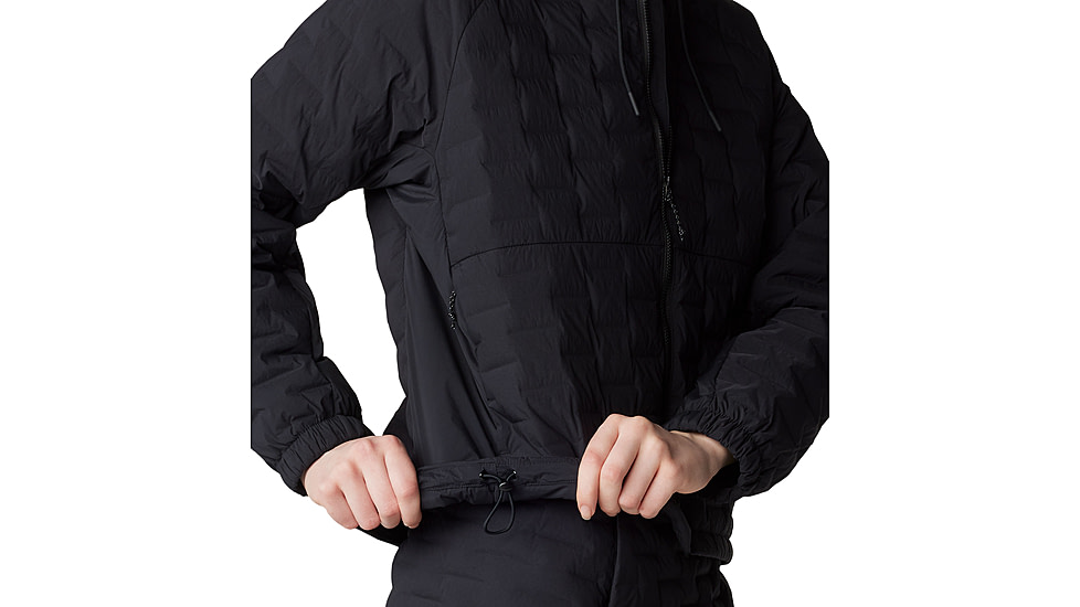 Mountain Hardwear Stretchdown Light Full Zip Hoody - Womens, 010, S, 2077681-010-S