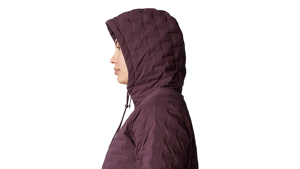 Mountain Hardwear Stretchdown Light Full Zip Hoody - Womens, 513, M, 2077681-513-M