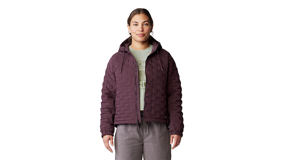 Mountain Hardwear Stretchdown Light Full Zip Hoody - Womens, 513, M, 2077681-513-M