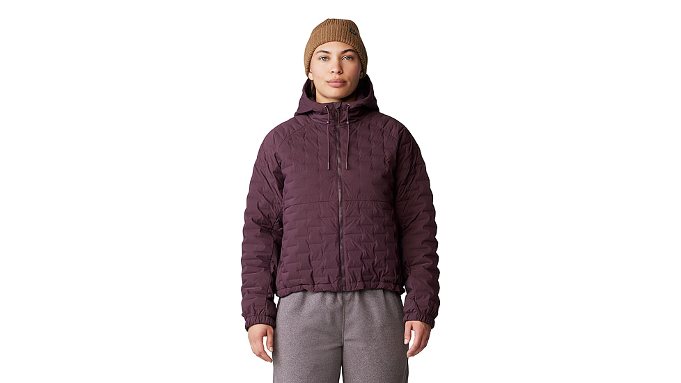 Mountain Hardwear Stretchdown Light Full Zip Hoody - Womens, 513, M, 2077681-513-M