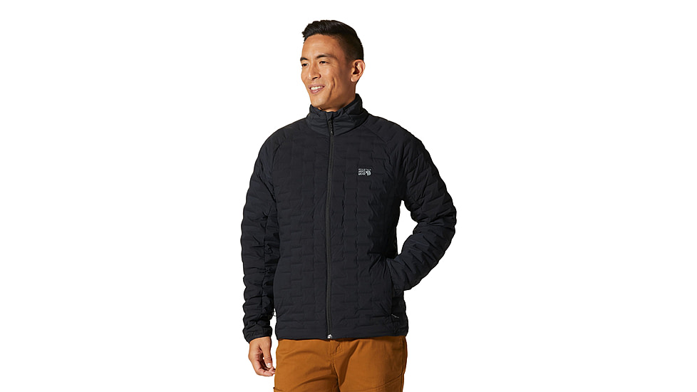 Mountain Hardwear Stretchdown Light Jacket - Mens, Black, 2XL, 1986171010-Black-XXL