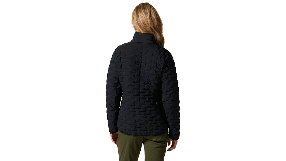 Mountain Hardwear Stretchdown Light Jacket - Womens, Black, Medium, 1986181010-Black-M