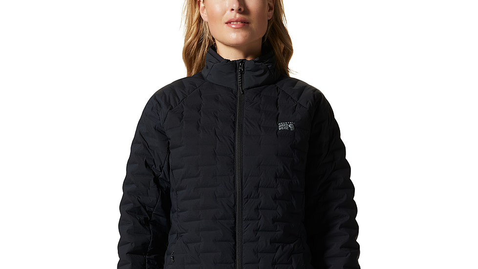 Mountain Hardwear Stretchdown Light Jacket - Womens, Black, Medium, 1986181010-Black-M