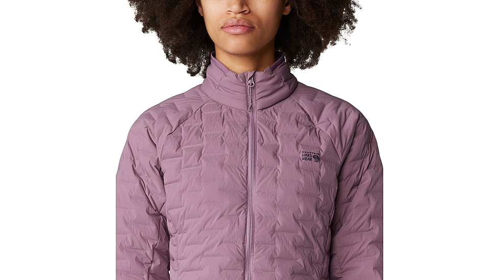 Mountain Hardwear Stretchdown Light Jacket - Womens, Dark Daze, Small, 2104801534-S