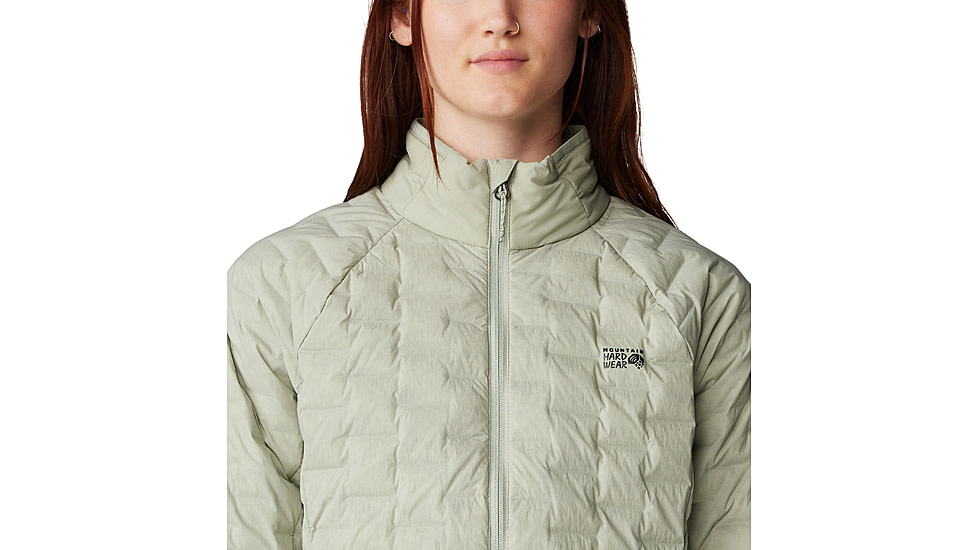 Mountain Hardwear Stretchdown Light Jacket - Womens, White Sage, Large, 2104801341-L