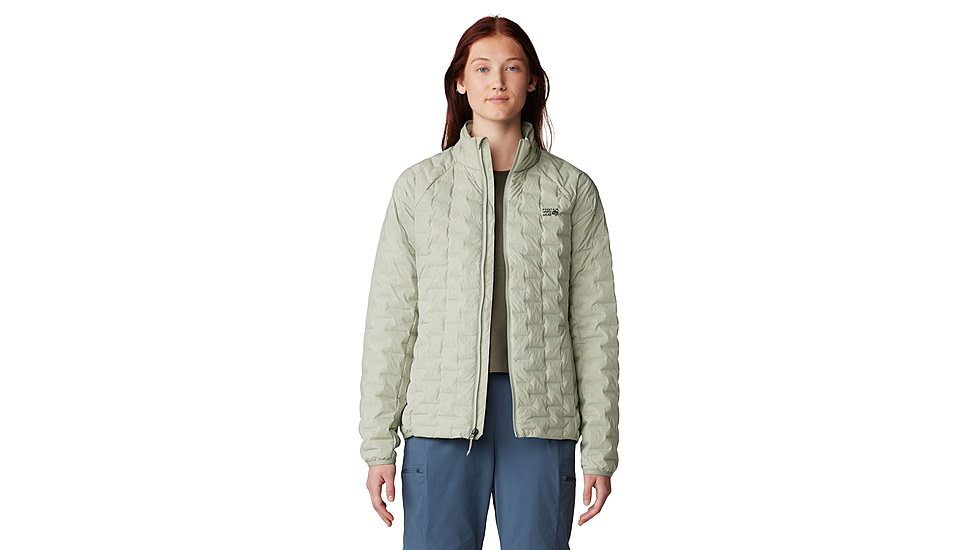 Mountain Hardwear Stretchdown Light Jacket - Womens, White Sage, Large, 2104801341-L