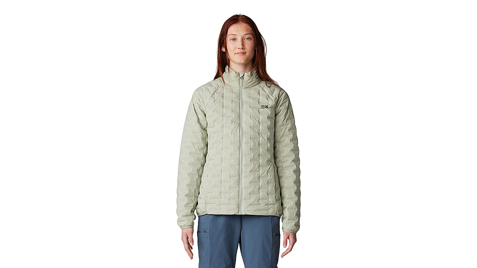 Mountain Hardwear Stretchdown Light Jacket - Womens, White Sage, Large, 2104801341-L