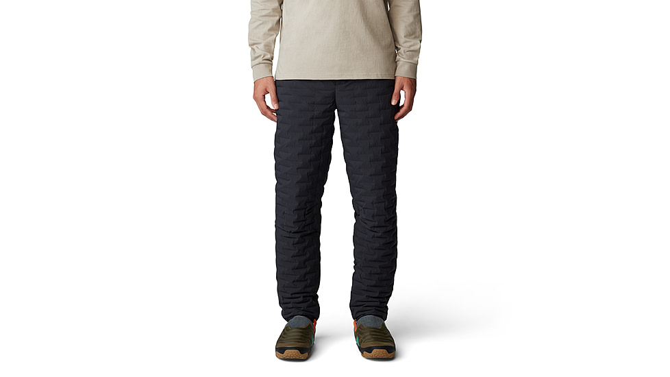 Mountain Hardwear Stretchdown Light Pant - Mens, Black, Large/Long, 2079531010-L-L