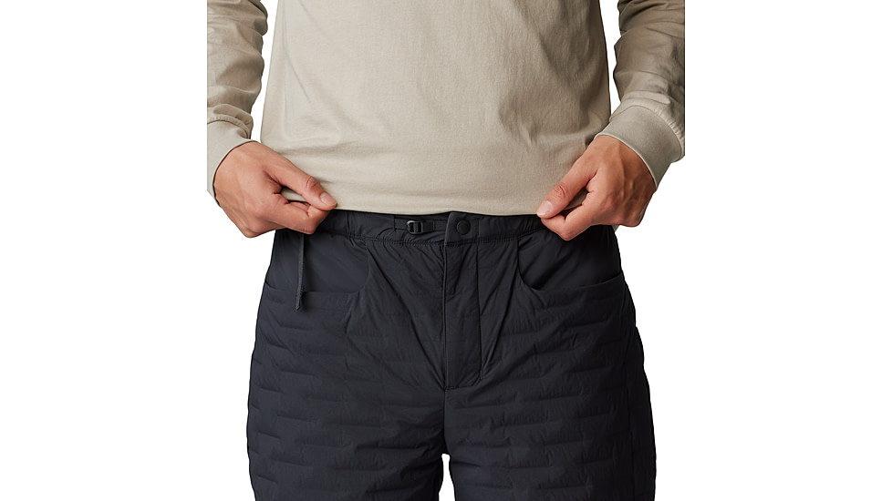 Mountain Hardwear Stretchdown Light Pant - Mens, Black, Large/Long, 2079531010-L-L