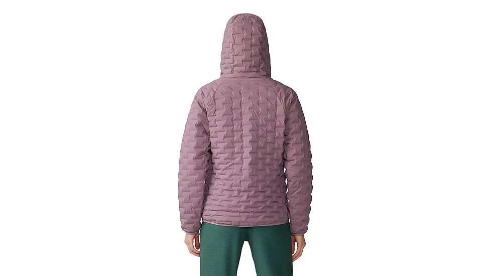 Mountain Hardwear Stretchdown Light Pullover Hoody - Womens, Dark Daze, Small, 2058821534-S