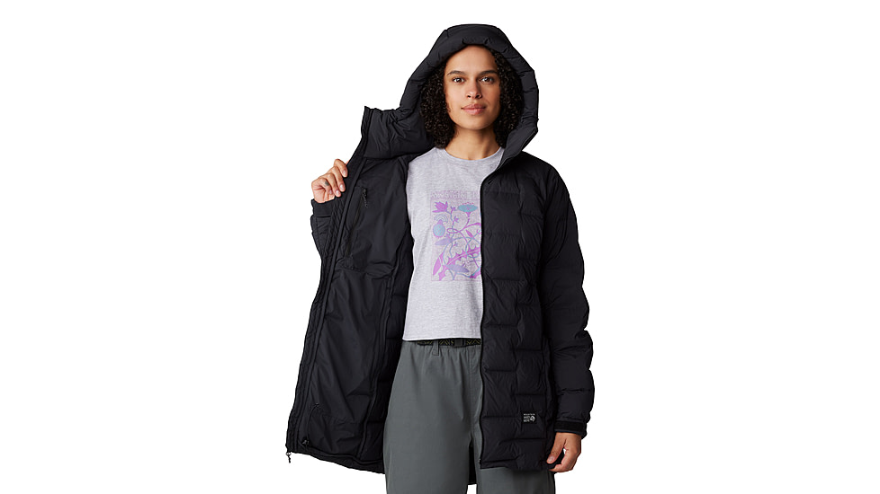Mountain Hardwear Stretchdown Parka - Womens, 010, L, 2077691-010-L